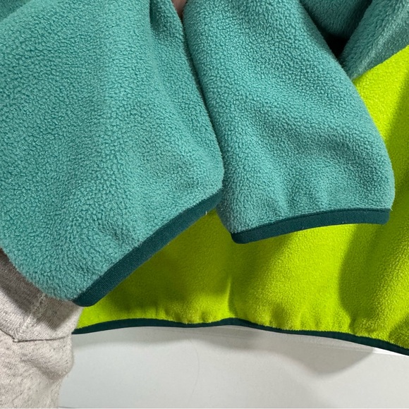 Patagonia Lightweight Synchilla Snap-T PulloverFleece  Blue Green Pink S - Picture 7 of 8